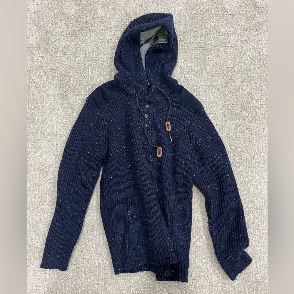 COPY - Prana Wool Sweater w Hood